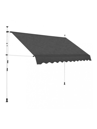 Sonata Сенник с ръчно управление, 250 см, антрацит