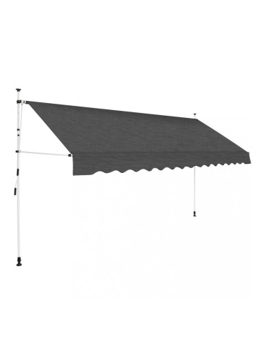 Sonata Сенник с ръчно управление, 350 см, антрацит