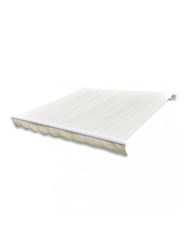 Sonata Платнище за тента и сенник, кремаво, 500x300 см