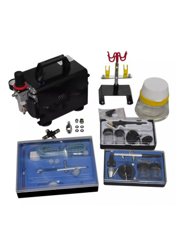 Sonata Комплект аерограф и компресор с 3 пистолета