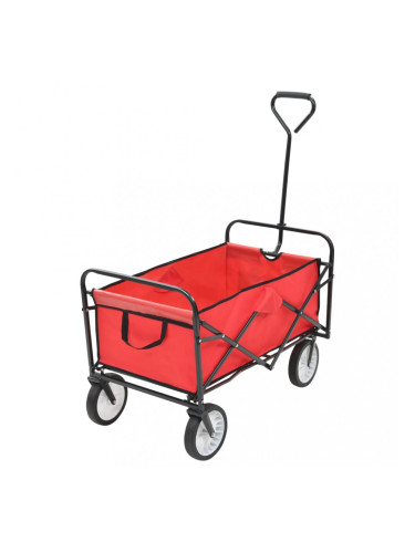 Sonata Сгъваема ръчна количка, стомана, червена