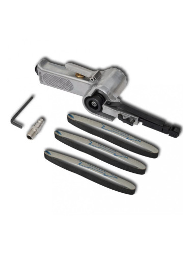 Пневматичен лентов шлайф с 3 броя ленти