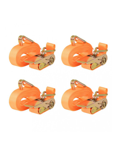 Sonata Укрепващ колан с тресчотка, 4 бр, 0,4 тона, 6мх25мм, оранжев
