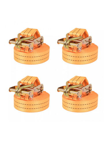 Sonata Укрепващ колан с тресчотка, 4 бр, 1 тон, 6мх38мм, оранжев