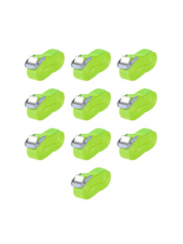 Sonata Ремъци, 10 бр, 0,25 тона, 5mx25mm, флуоресцентно зелено