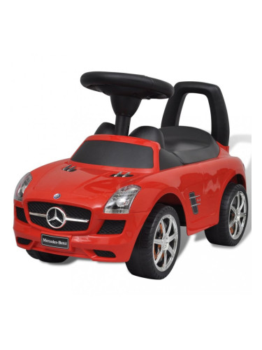 Детска кола за яздене Mercedes Benz, червена
