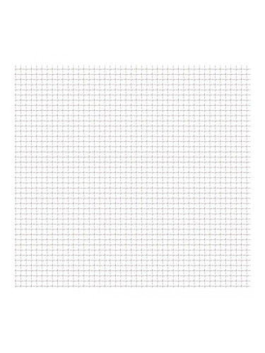 Sonata Панел мрежа неръждаема стомана гофрирана 100x85 см 11x11x2 мм