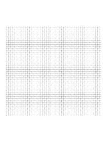 Sonata Панел мрежа неръждаема стомана гофрирана 100x85 см 21x21x2,5 мм