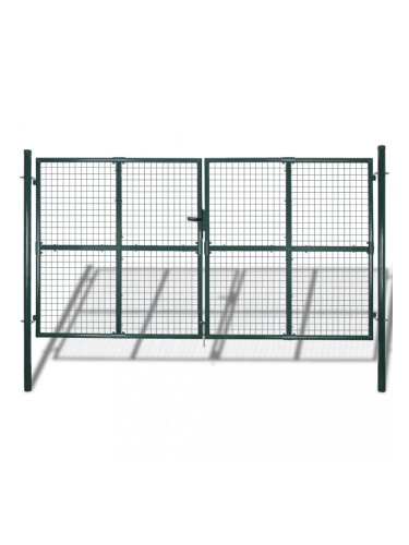 Стоманена оградна порта 289 x 200 см / 306 x 250 см