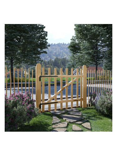 Sonata Единична порта, лешник, 100x90 см