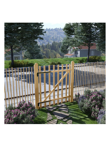 Sonata Единична порта, лешник, 100x120 см