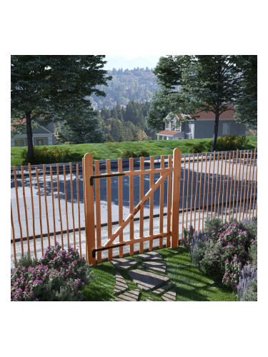 Sonata Единична порта, импрегниран лешник, 100x120 см