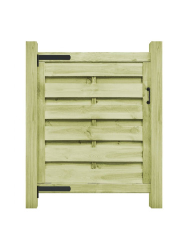 Sonata Градинска порта, FSC импрегниран бор, 100x100 см, зелена