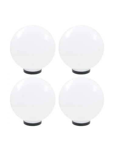 Sonata Градински сфери за LED лампи, 4 бр, 30 см, PMMA