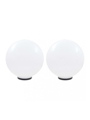 Sonata Градински сфери за LED лампи, 2 бр, 50 см, PMMA