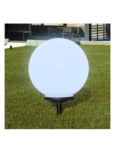 Соларна LED лампа - сфера за градината, 40 см.