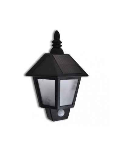 Соларна лампа за стена със сензор за движение
