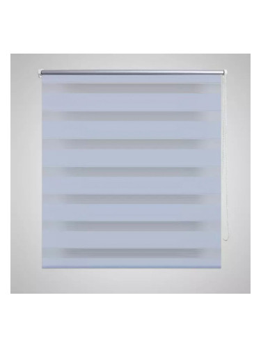 Щора "Зебра" 70 х 120 см, цвят бял