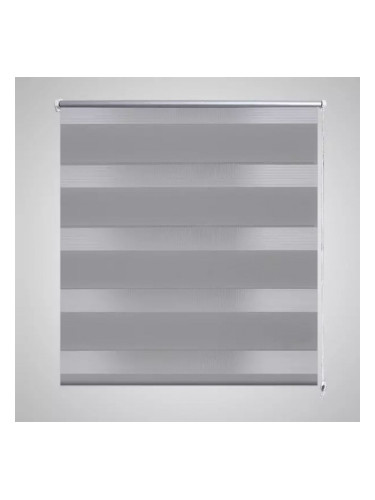 Щора "Зебра" 90 х 150 см, цвят сив