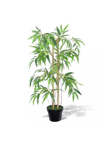 Изкуствено бамбуково дърво в саксия 90 см