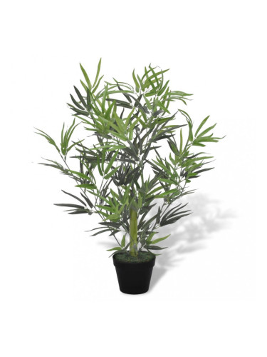 Изкуствено бамбуково дърво в саксия 80 см