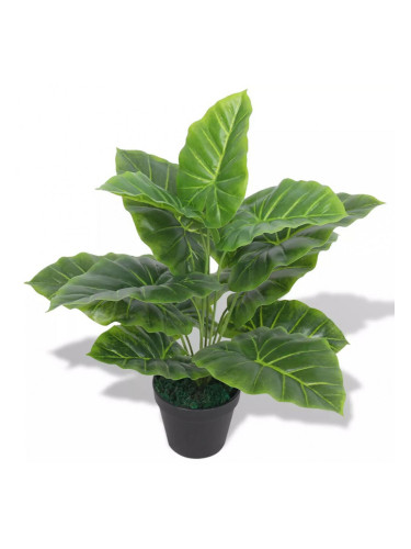 Sonata Изкуствено растение трилистник със саксия, 45 см, зелено