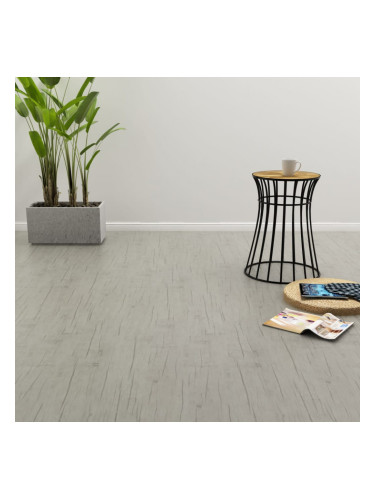 Sonata Самозалепващи подови дъски, 4,46 м², 3 мм, PVC, измит дъб