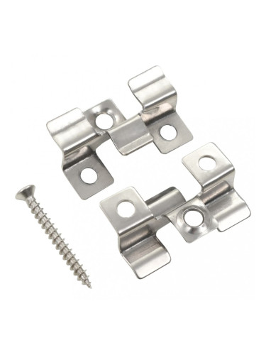 Sonata 100 бр клипса за декинг с 200 винта, неръждаема стомана