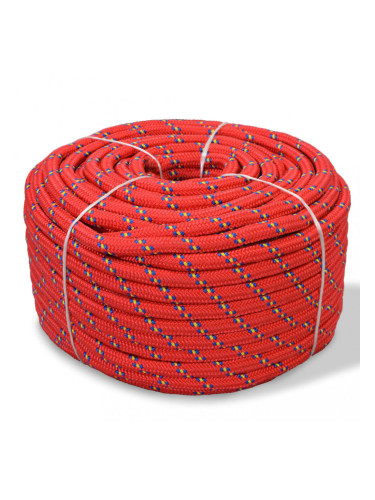 Sonata Морско въже, полипропилен, 18 мм, 50 м, червено