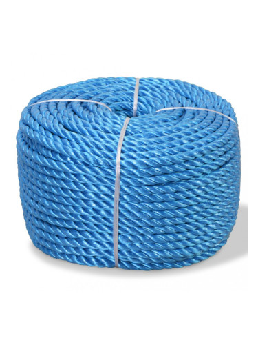 Sonata Усукано въже, полипропилен, 10 мм, 100 м, сино