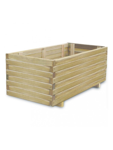 Sonata Плантер, 100x50x40 см, FSC дървесина, правоъгълен