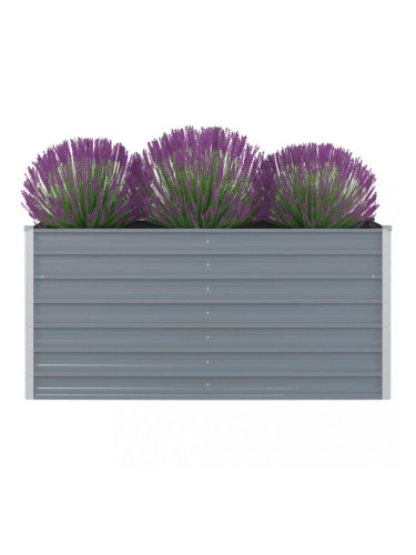 Sonata Повдигната градинска леха 160 x 80 x 77 см поцинкована стомана