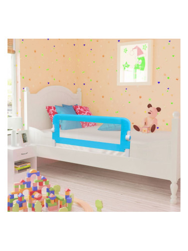 Ограничител за бебешко легло, 102 x 42 см, син