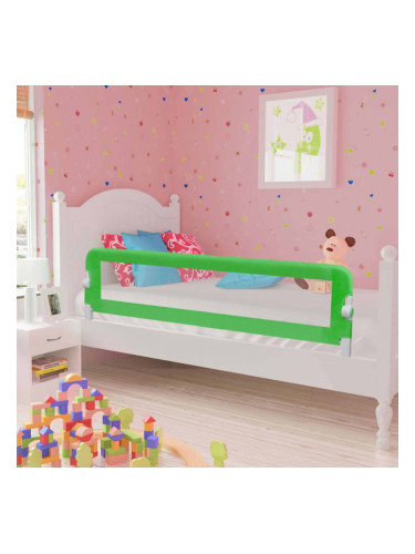 Sonata Ограничител за бебешко легло, зелен, 120x42 см, полиестер