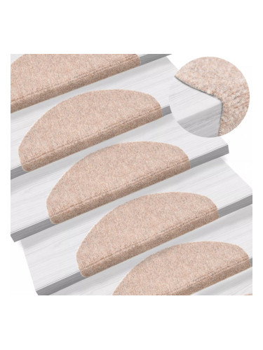 Sonata Самозалепващи стелки за стъпала, 15 бр, 65x21x4 см, кафяви