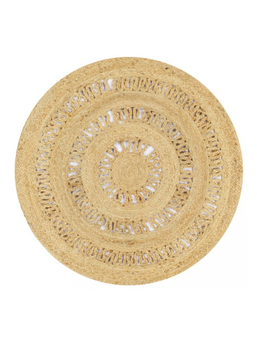 Sonata Ръчно плетен килим от юта, 90 см