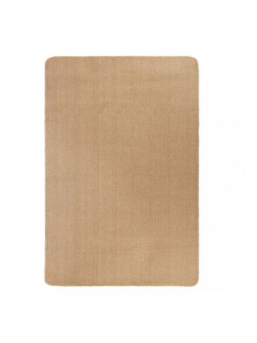 Sonata Килим от юта с латексов гръб, 160x230 см, естествен цвят