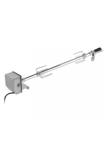 Sonata BBQ шиш с професионален мотор, стоманен, 1200 мм