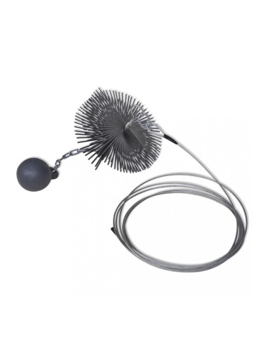 Кръгла четка за почистване на комин, диаметър 20 см