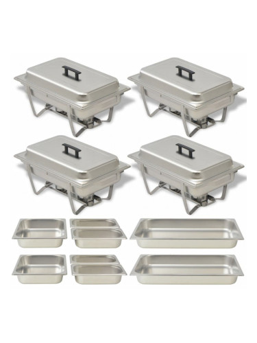 Sonata Комплект съдове за бен мари, 4 бр, неръждаема стомана