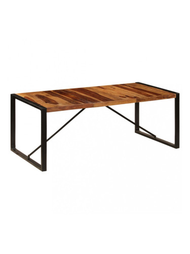 Sonata Трапезна маса, 200x100x75 cм, шишамово дърво масив