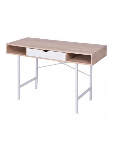 Sonata Бюро с 1 чекмедже, дъб, бяло