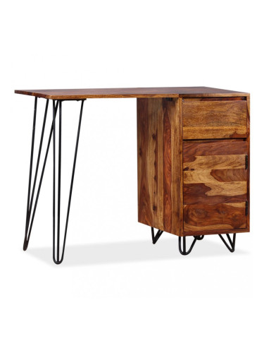 Sonata Бюро с 1 чекмедже и 1 шкаф, шишам масив