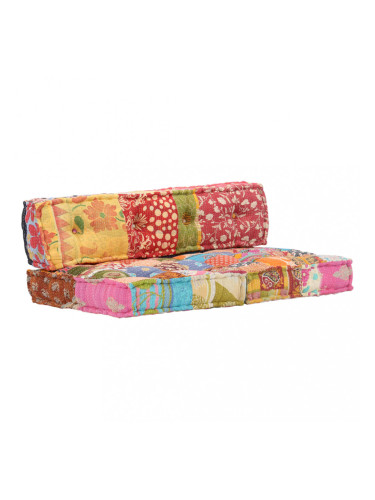 Sonata Палетна възглавница за диван, многоцветна, текстил, пачуърк