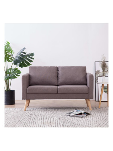 Sonata 2-местен диван, текстил, таупе