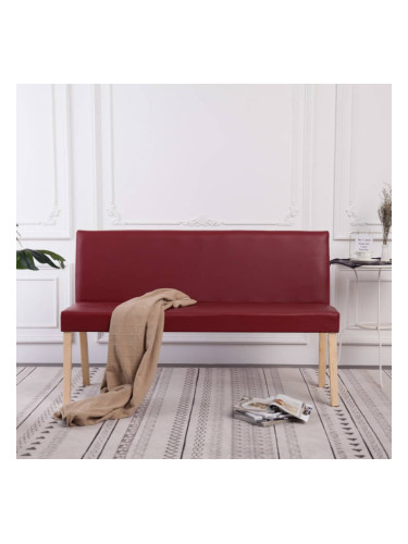 Sonata Пейка, 139,5 см, виненочервена, изкуствена кожа