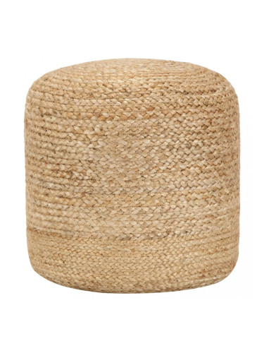 Sonata Ръчно изработен пуф, 40x45 см, юта