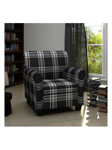 Sonata Кресло със седалка-възглавница, плат, черно