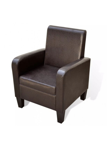 Sonata Фотьойл, изкуствена кожа, кафяв