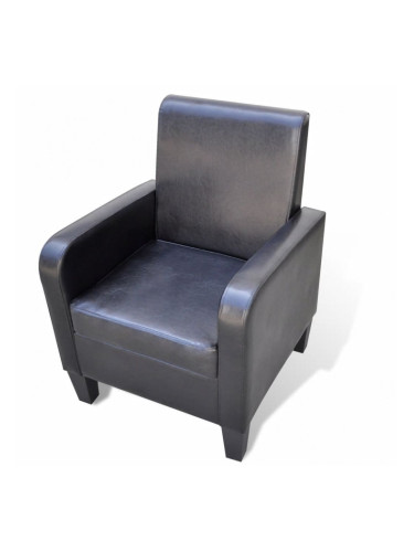 Sonata Фотьойл, изкуствена кожа, черен